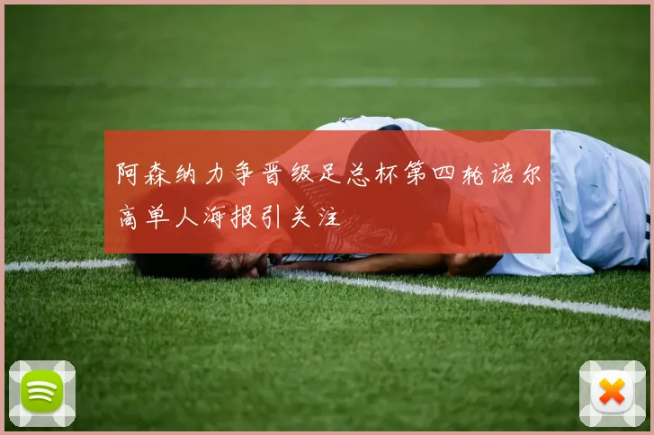 阿森纳力争晋级足总杯第四轮诺尔高单人海报引关注